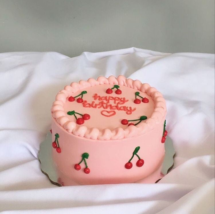 Cherry Bento Cake