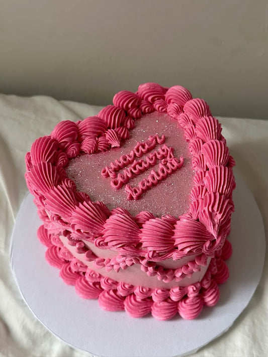 Glitter Blow Cake